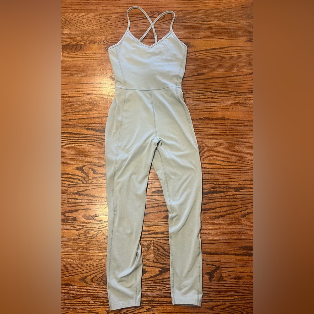 Mint Green Women’s Strappy Jumpsuit